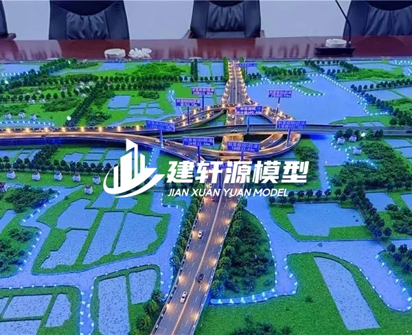 弥渡高速公路沙盘定制